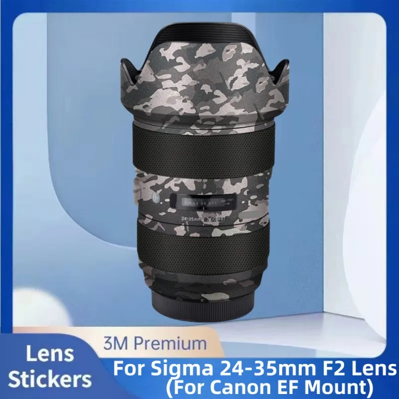 

Для Sigma ART 24-35 мм F2 DG (для Canon EF Mount), наклейка, виниловая пленка, пленка для объектива камеры, Защитная Наклейка для фотоаппарата F/2 DG