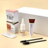 3Colors Eyelash Eyebrow Dye Tint Kit Fast Tint Brow Dye Gel Eyebrow Cream Brow Enhancers Henna Mascara Makeup Tool 4