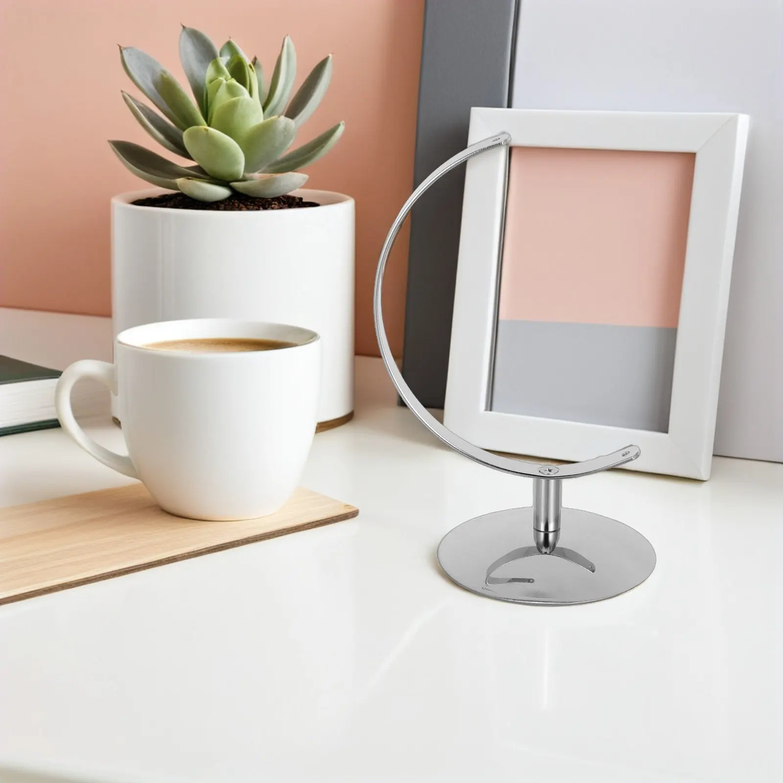 금속 구체 디스플레이 스탠드 5.9인치 책상용 지구본 홀더 철제 베이스 지리 교육 도구 가정 사무실 교육용 디스플레이 랙