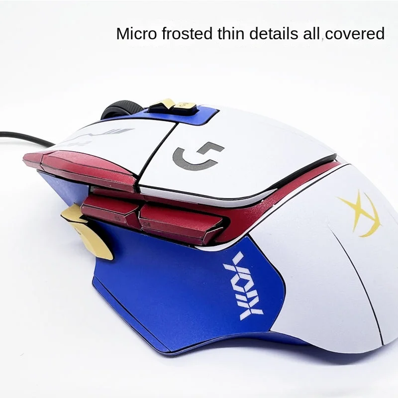 Rato sem Fio Matte Sticker Adequado para Logitech G502 x Plus Proteção Especial Tudo Incluído Filme de Substituição Acessórios - Imagem 4