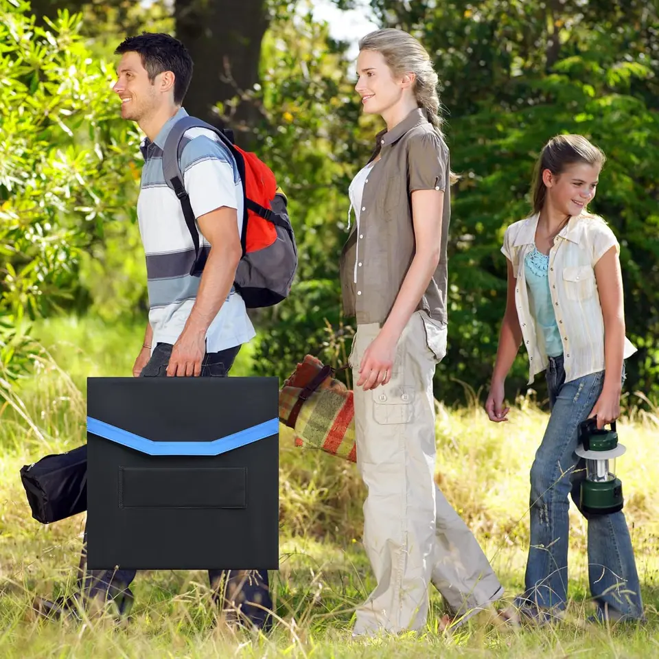Ctolity 400W Portable Solar Panel Kit for Camping