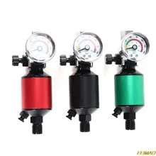 

1 Pc Oil-water Separator And Barometer Separator Air Filter Pneumatic Spray Gun Pressure Gauge Control Valve Pneumatic Tool Part