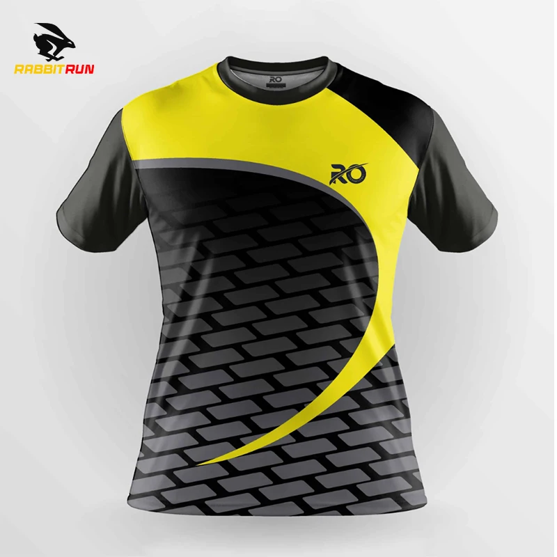 Ro FS Sublimation Jersey Yellow White