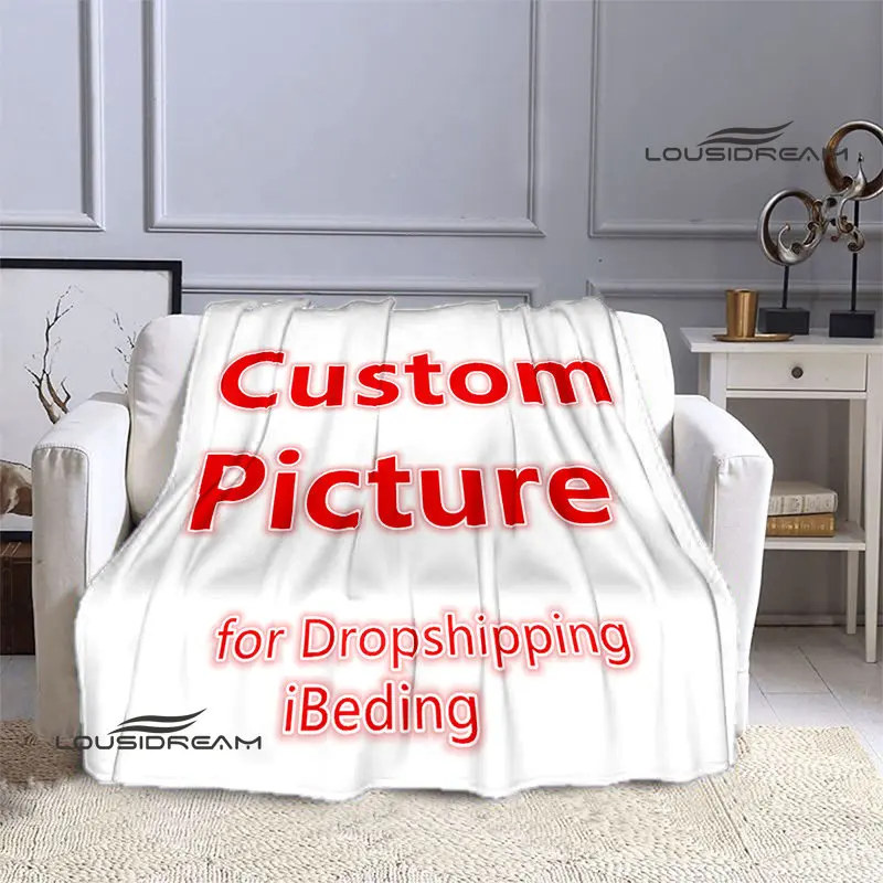

DIY custom print blankets warm and beautiful blanket blankets for beds thin blanket Picnic blankets throw blanket Birthday Gift