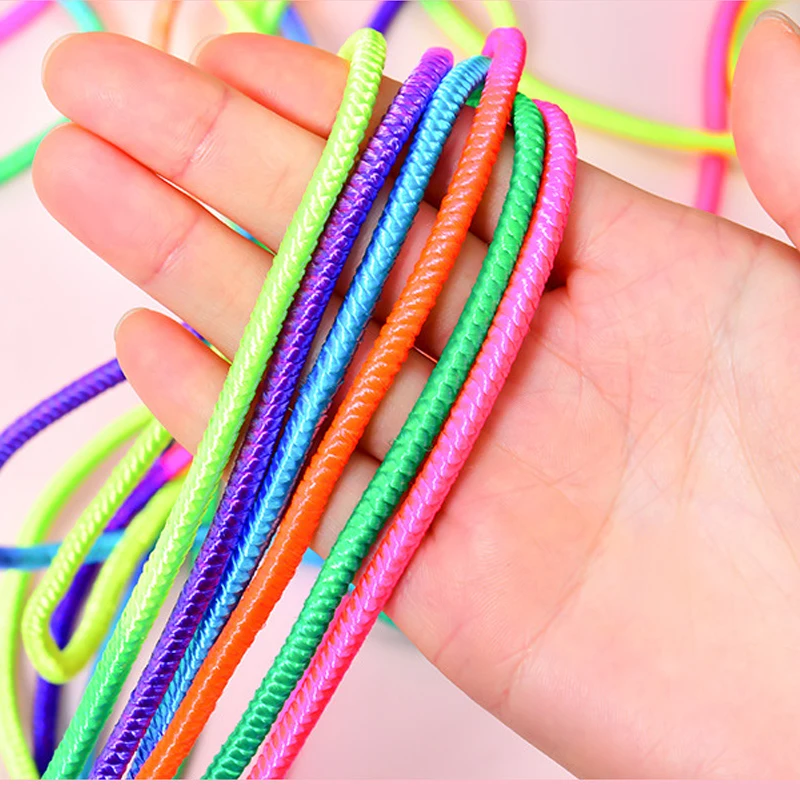 Rainbow Rubber Band For Jumping Game Kids Outdoor Fun Sports Toy Comba Saltar Ninos Jeux Enfant Exterieur Buiten Speelgoed Women 5