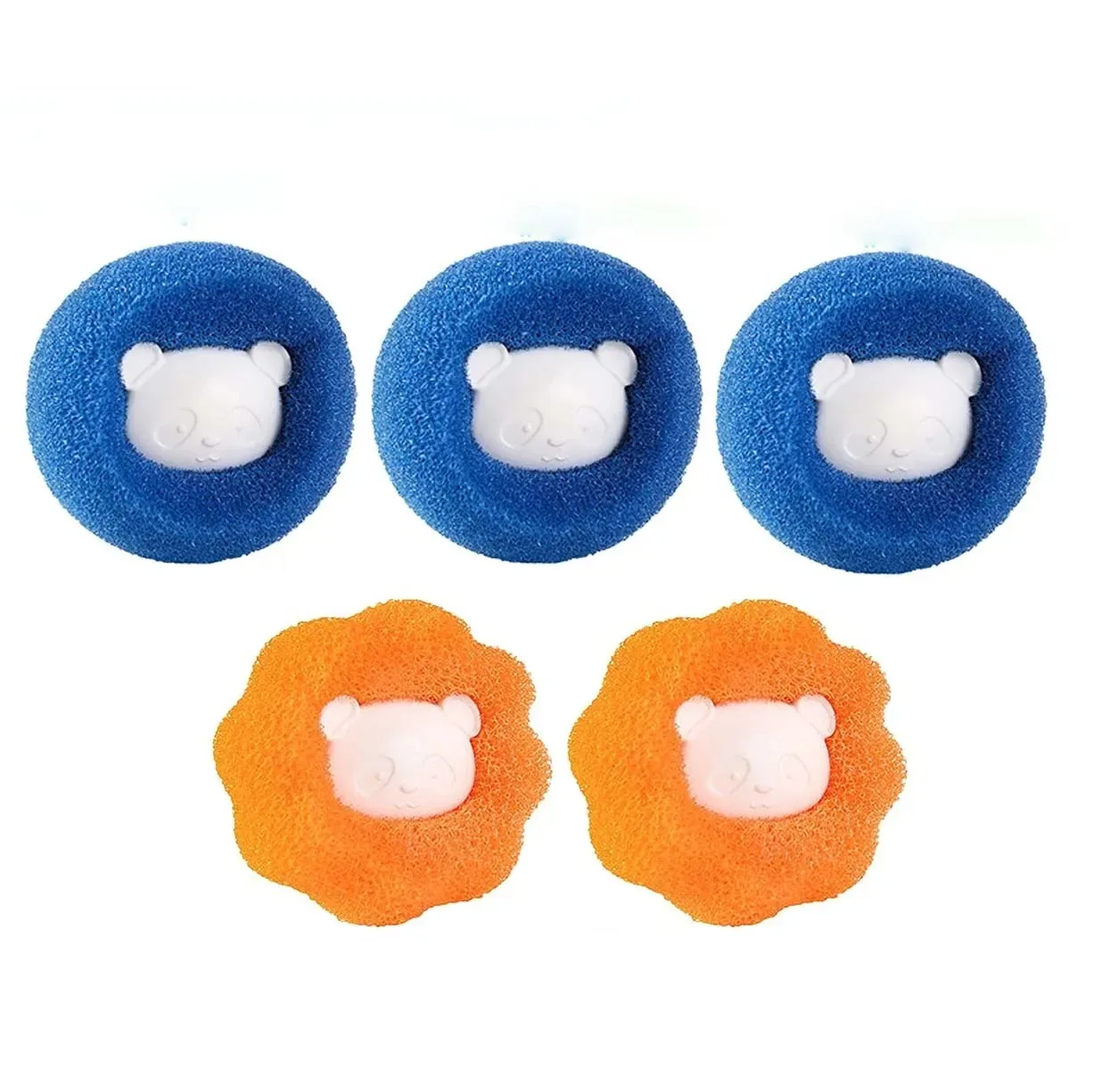 Reusable Pet Hair and Lint Remover Laundry Balls - Set of 3-10