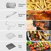 Houselin Air Fryer, Compact 12L, Meat Enthusiasts , Easy Clean Glass Touch Panel & Nonstick Basket,1800W 3