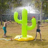 Cactus Inflatable Sprinkler Water Toys for Kids Outdoor Backyard Lawn Fun Water Play Summer Pool Party 2