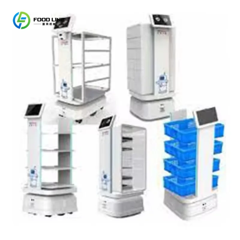 Robot di sollevamento per magazzino logistico per carichi pesanti Robot di sollevamento automatico per pallet per la movimentazione e impilamento di carichi di magazzino - immagine 6