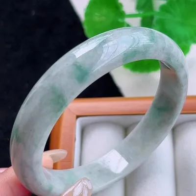 

zheru Jewelry Natural Burma Jade 54mm-62mm bracelet Exquisite Princess bracelet send girlfriend send mom