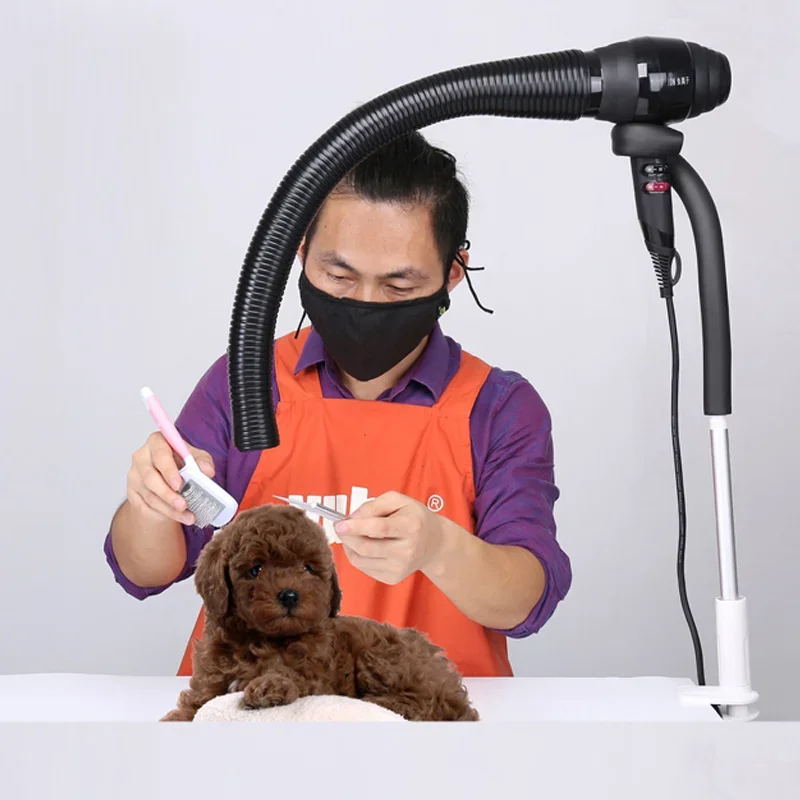 

Dogs Grooming Pet Hair Dryer Flexible Adjustable Scaling Hose Bathing Beauty Quick Dry Air Outlet Adjustment Tube