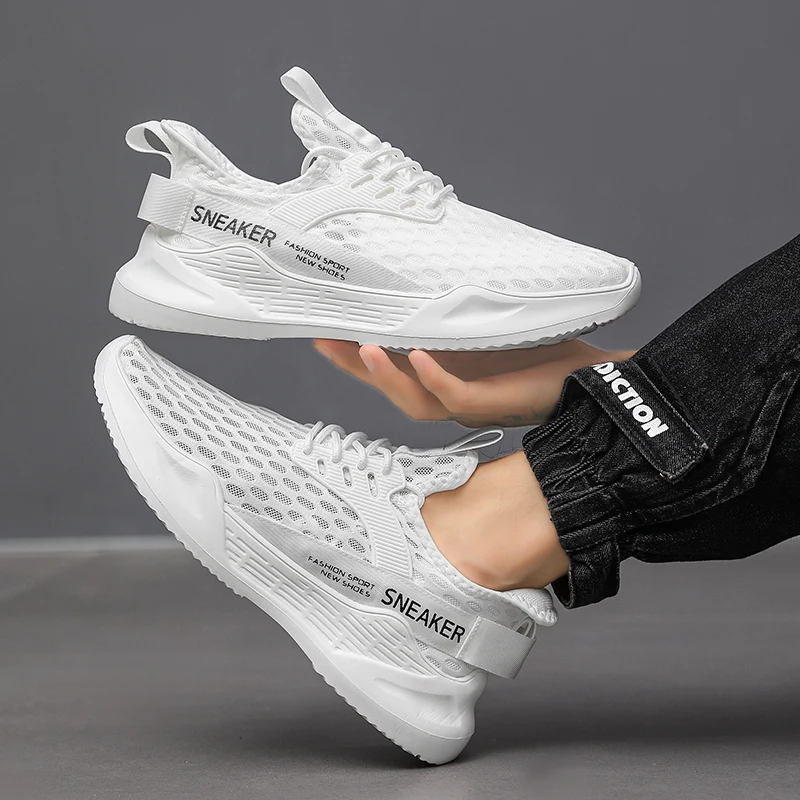 Men Running Shoes Vulcanized Casual Walking Lightweight Tennis Shoes Athletic Sports Shoes Breathable Fashion Sneakers 4