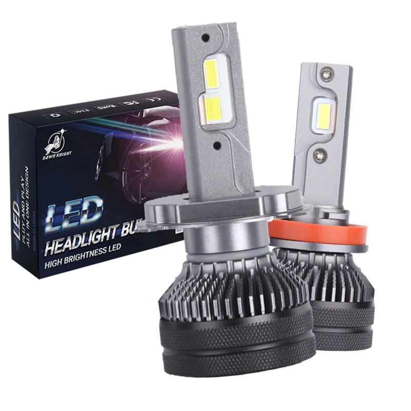 

DAWNKNIGHT K5C 4300K 110W H1 H4 H7 H11 Led Lamp Double Copper Tube 3000K Led Lights For Car HB3 9005 HB4 9006 Led Headlight Bulb