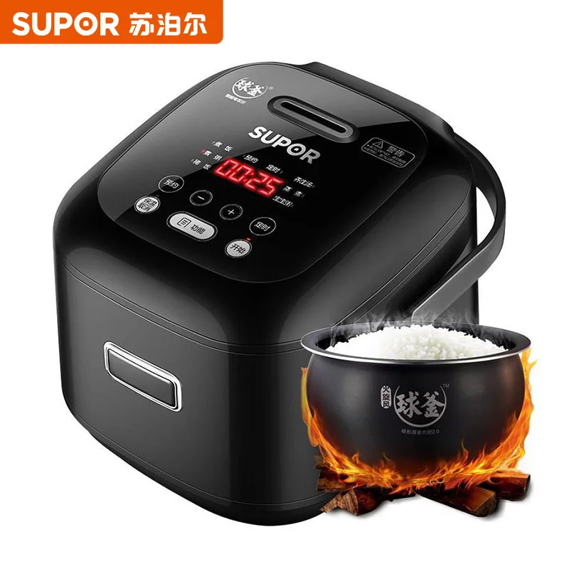 SUPOR Mini Rice Cooker  2L Electric Cooker Multi-function Electric Rice Cooker 220V Household Kitchen Appliances For 1-2 Peoples supor ih rice cooker ball kettle household 2l mini electromagnetic rice cooker small rice cooker rice cooker 220v