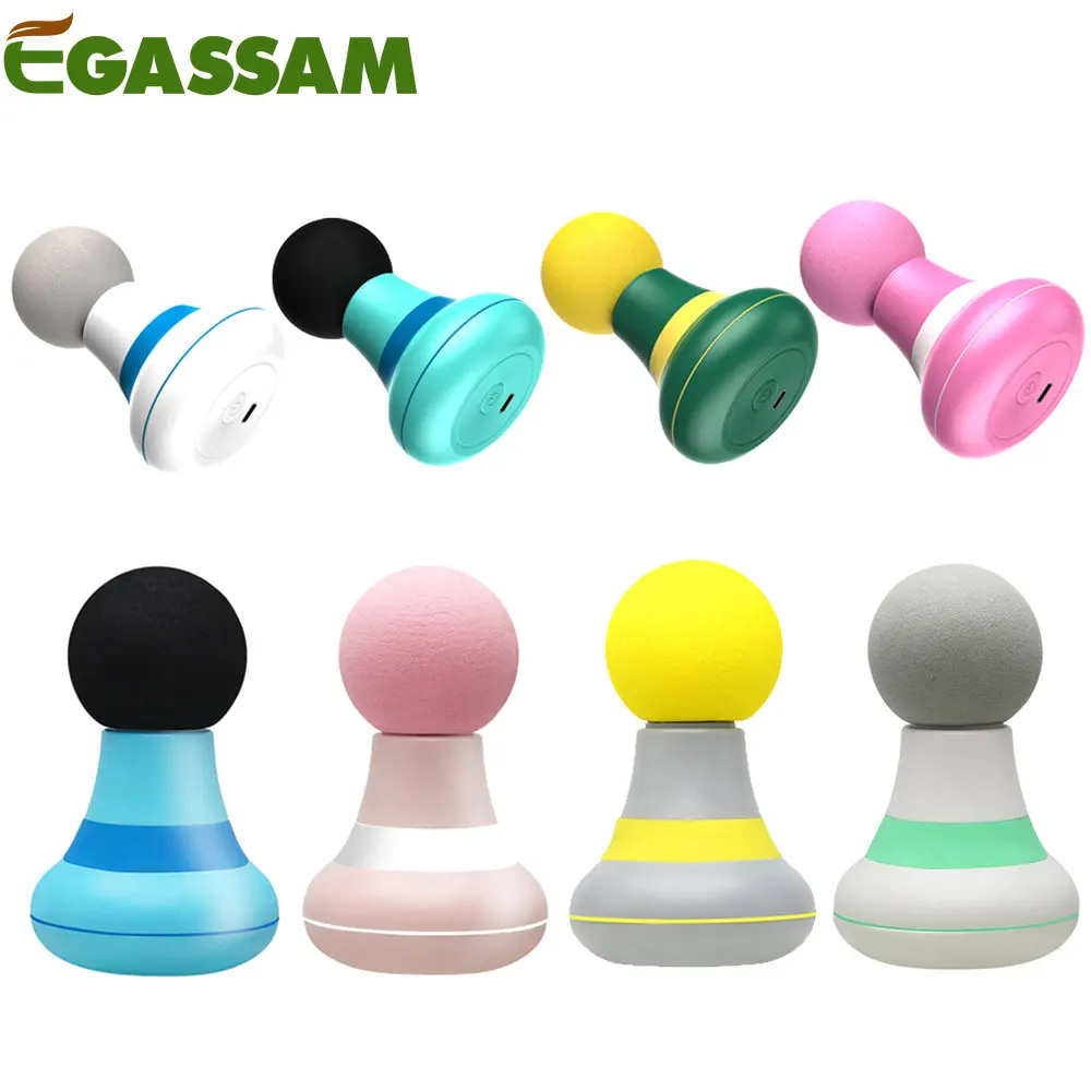 EGASSAM 1Pcs Mini Electric Handheld Massager Wand,Cordless Handheld and Portable,Suitable for Shoulder,Neck and Back Massage jeeback g5 electric cordless neck massager