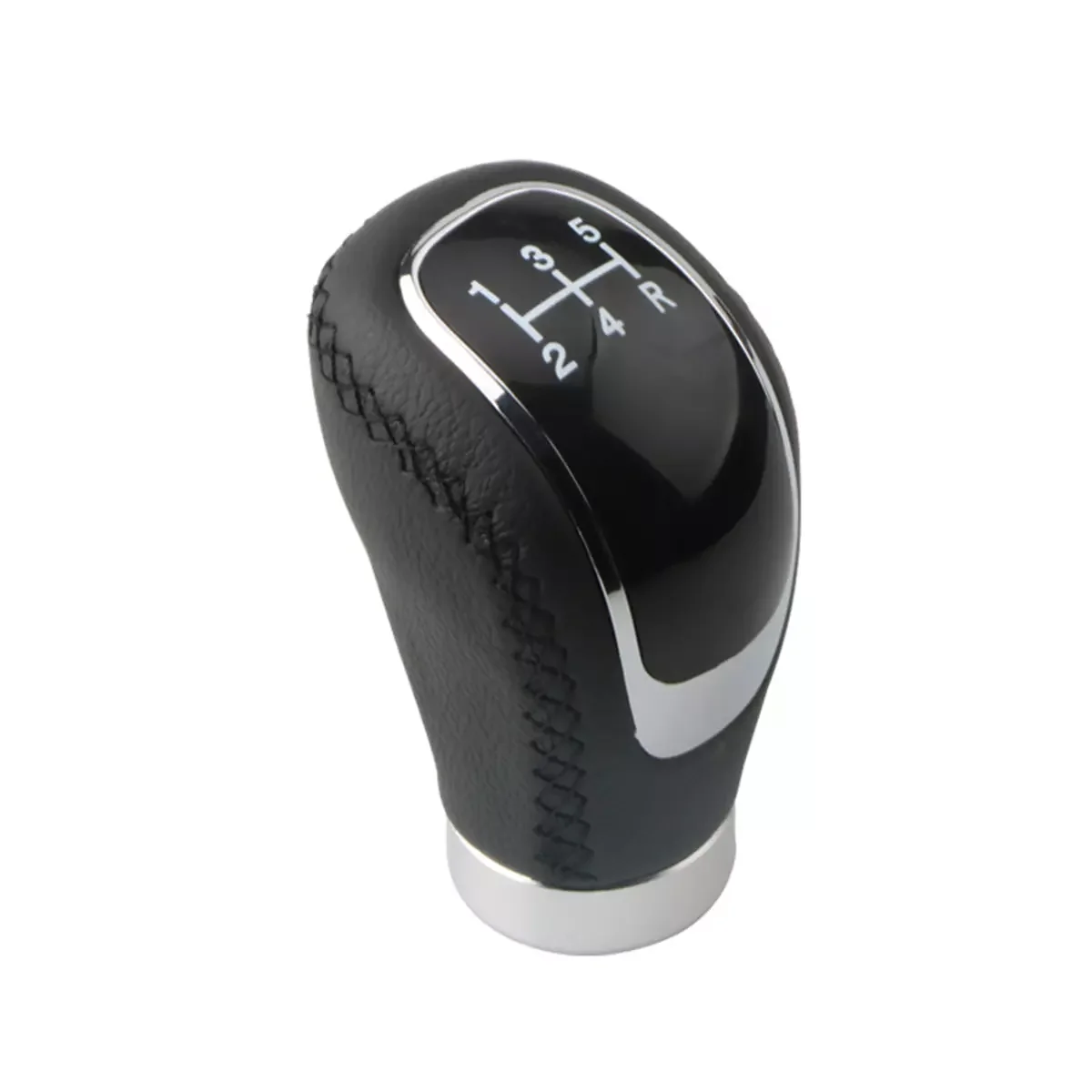 Universal 5/6 Geschwindigkeit Schaltknauf Shifter Hebel Griff Stick PU Leder Auto Zubehör Für Alle Manuelle Auto – Detail 5