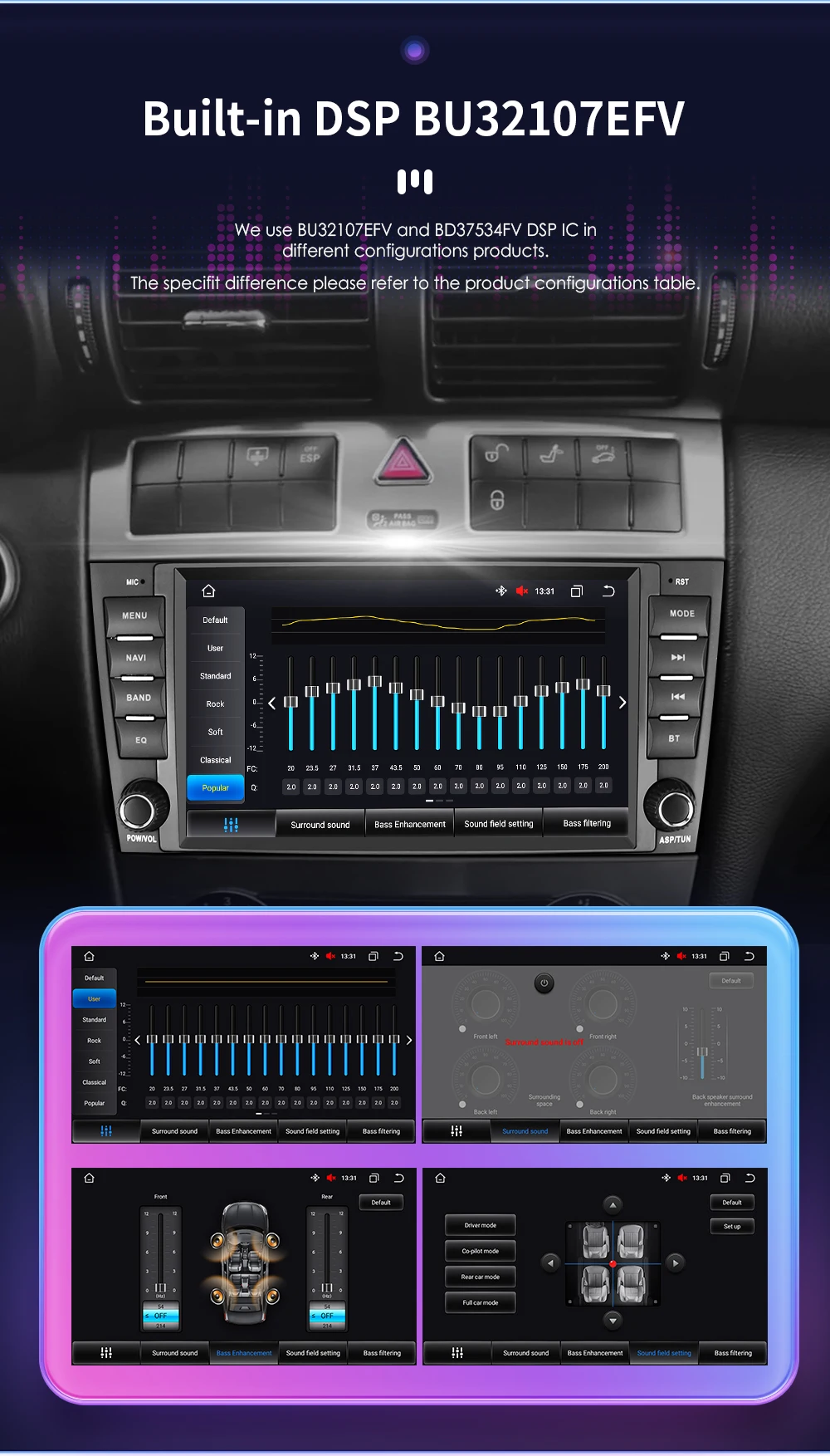 Hizpo 8 "Android Auto Radio Für Mercedes Benz C-Klasse W203 W209 C180 C200 CLK200 Carplay Auto multimedia GPS 2din Autoradio 7862 – Detail 14