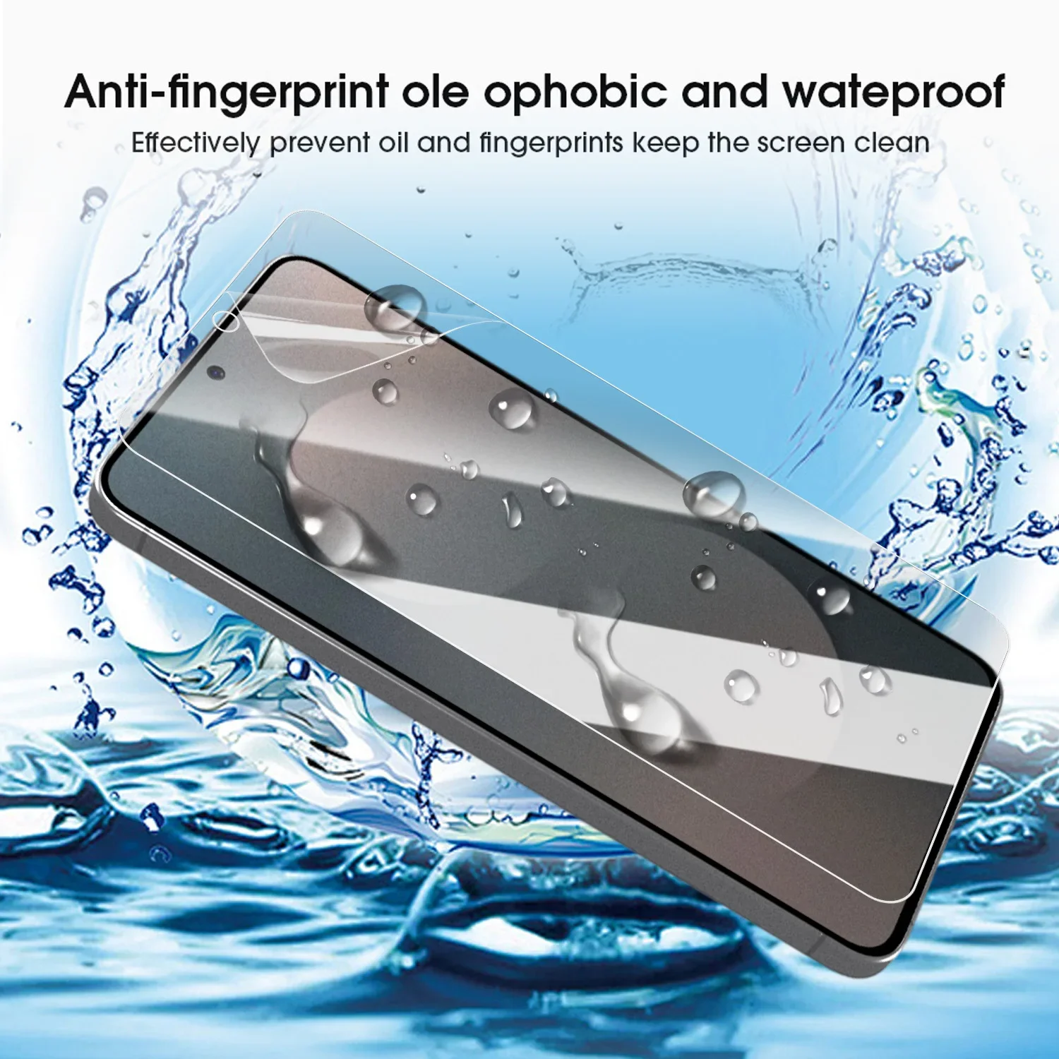 Pellicola salvaschermo 6IN1 per Samsung Galaxy S25 FE opaca trasparente posteriore anteriore morbida pellicola protettiva idrogel per pellicola antigraffio S25FE - immagine 5