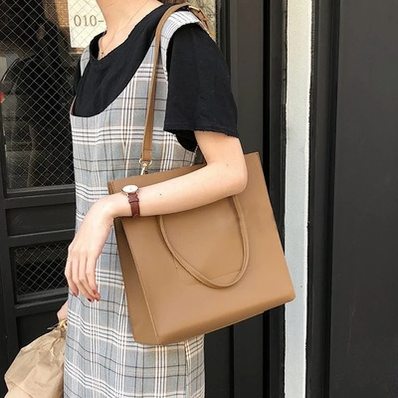 2022 Spring All-match Diagonal Bag Casual Temperament Large-capacity Solid Color Single Shoulder Simple Women's |