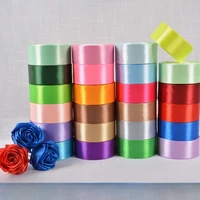6/10/15/20/25/40/50mm 25yards/Roll Satin Ribbons  for Wedding Christmas Party Decoration Handmade DIY Bow Craft Card Gift Wrap