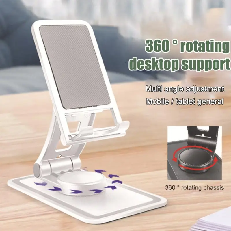 RYRA 360° rotating Tablet Mobile Phone Stand For iPad Desk Holder Desk
