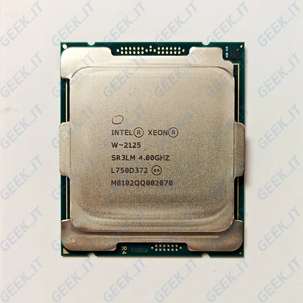  W-2125 SR3LM, 4.0GHz, 4 ھ, 8 , 8.25MB, 120W, LGA2066, C422, W2125