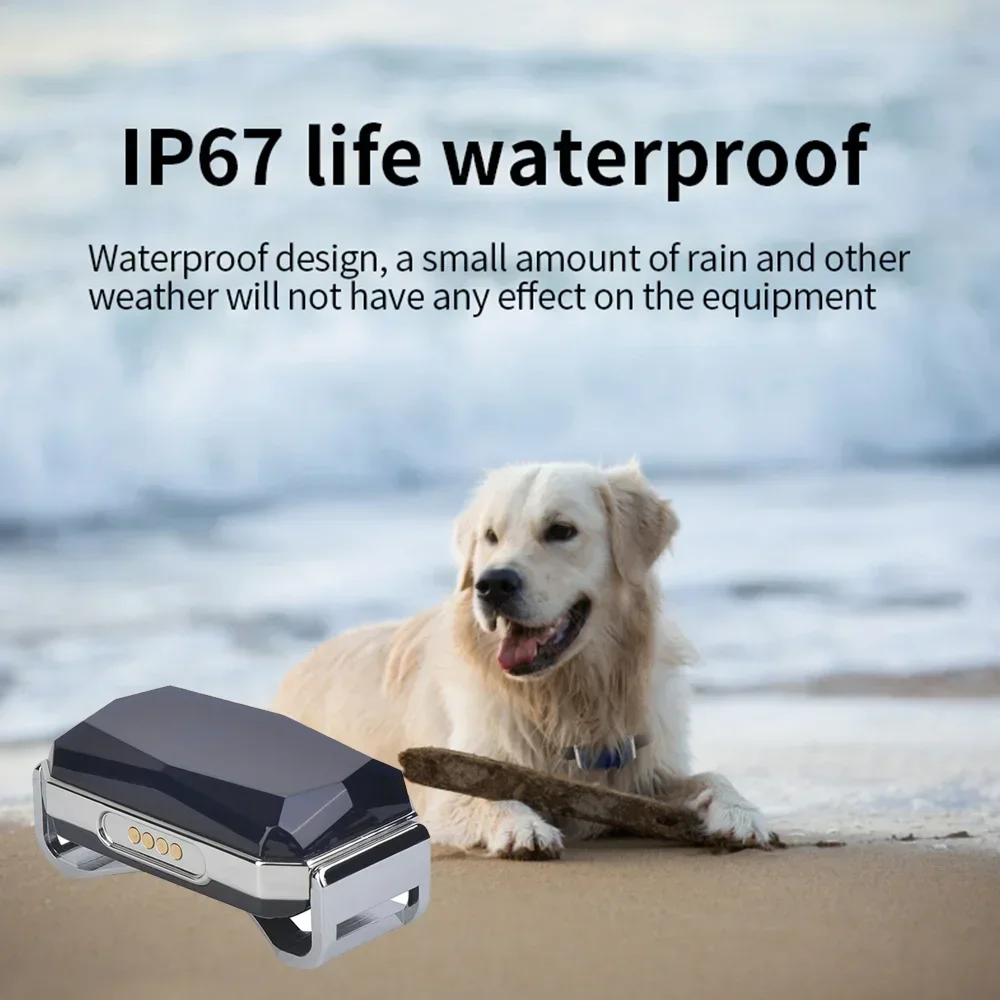 Waterproof G12 GPS Smart Pet Locator Universal Waterproof GPS Location Collar For Cats And Dogs Positioning Tracker Locating