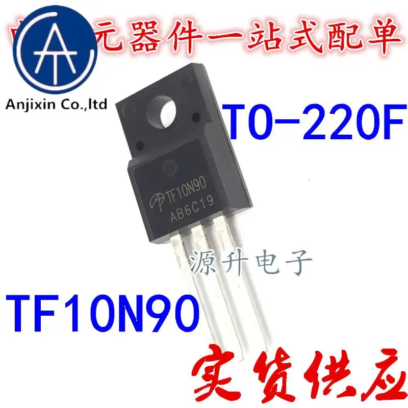 

10 шт. 100% оригинальный новый tf10n90/AOTF10N90