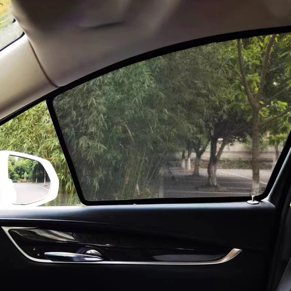 Magnetic Car Windows Sunshades For Mazda CX5 2017 2018 Passenger Privacy Windows Curtains