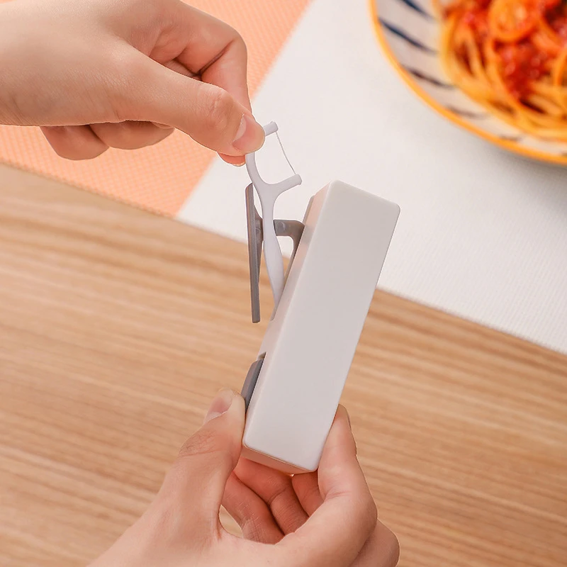 Dispenser Automatico Per Filo Interdentale Dispenser Per Filo Interdentale Dispenser Per Flos Dentale Riutilizzabile Custodia Per Organizer Flos Puliz