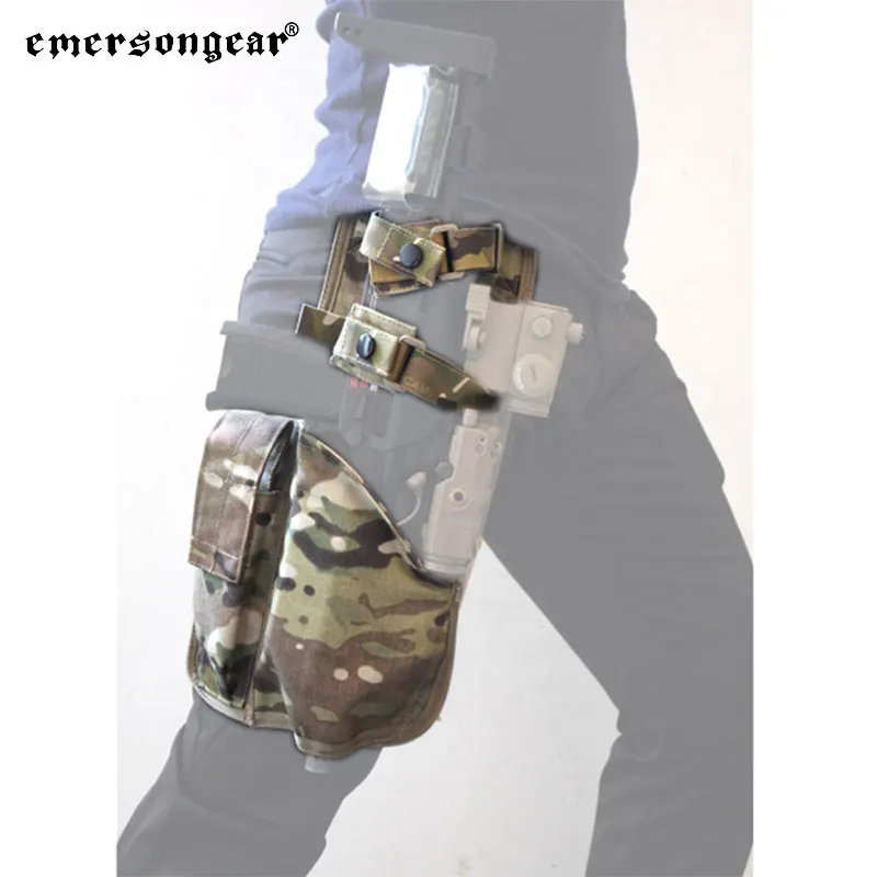 Emersongear-MP7レッグホルスターマガジンポーチ、ナイロン