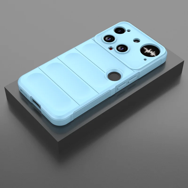 Anti-Slip Shockproof Silicone TPU Protective Back Cover