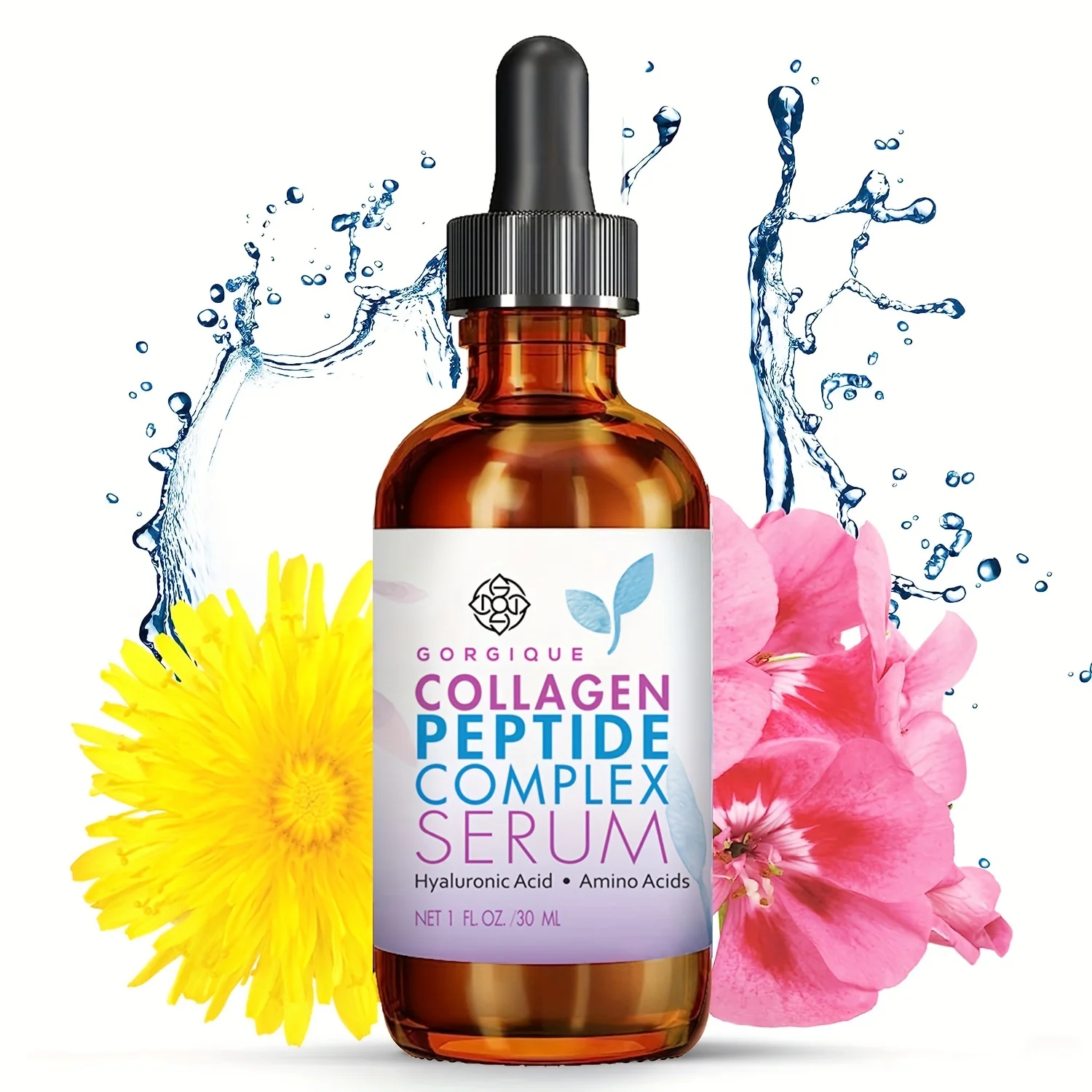

Collagen Peptide Serum - Anti Aging Collagen Serum for Face, Skin Brightening, Reduces Fine Lines & Wrinkles
