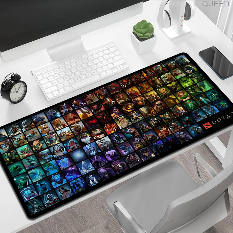 

Dota 2 Anime Mousepad Speed Pc Gamer Complete Large Mouse Pad Xxl Mausepad Gaming Mouse Mat Keyboards Accessories Table Mats xl