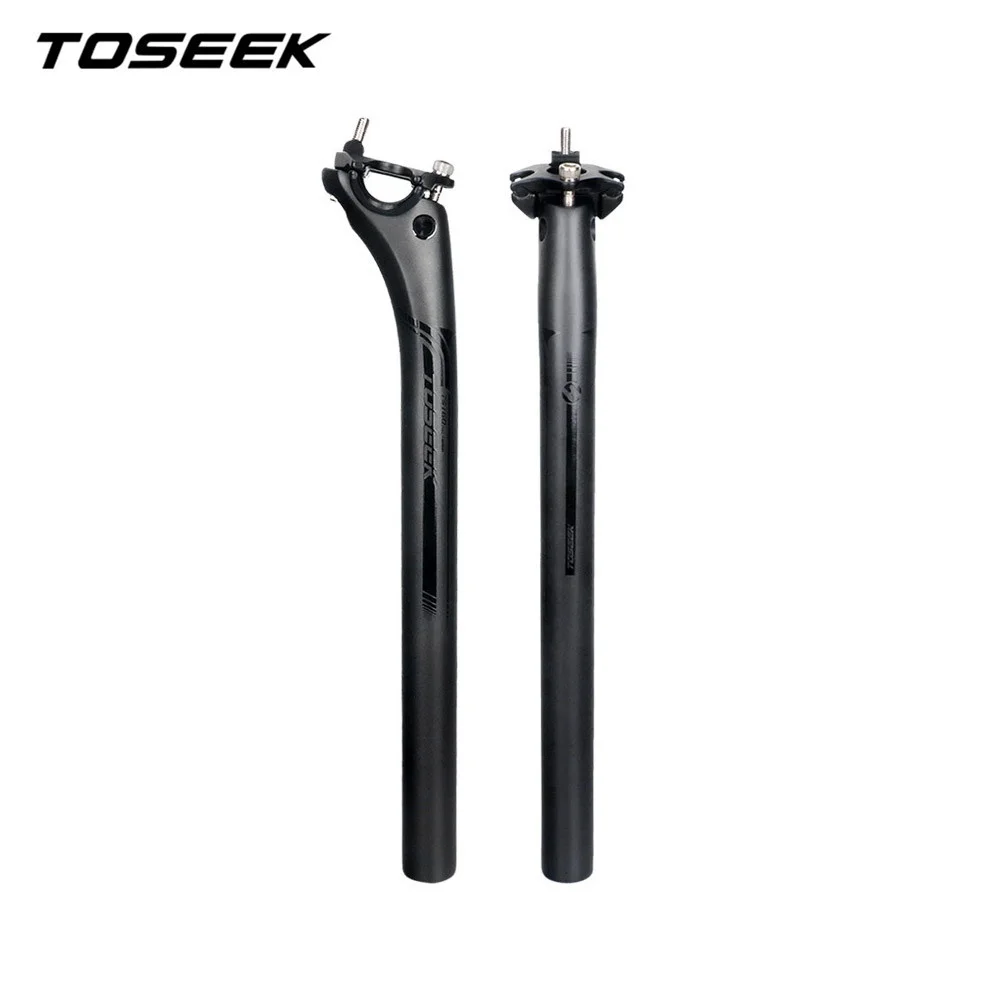 Carbon Mtb Road Bike Seat Post Toseek Carbon Seatpost Carbon Fiber