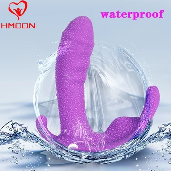 Wearable Dildo Vibrator G Spot Clitoris Stimulator Butterfly Vibrating Panties Erotic Toy Adult Toy for Women Orgasm Masturbator 6