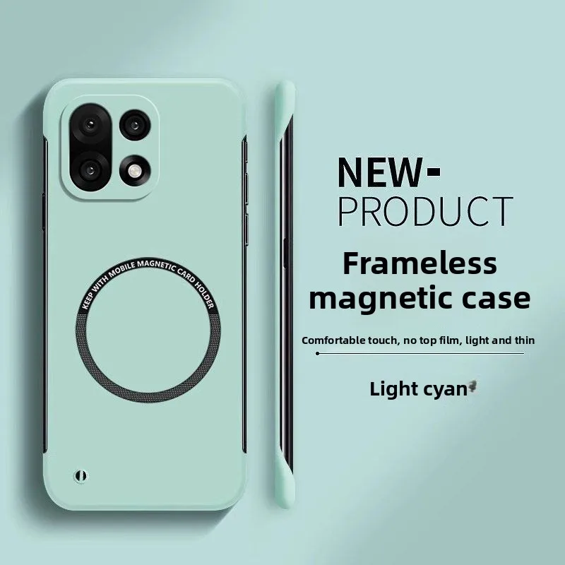 Ultra Thin Frameless Magnetic Phone Case - Rugged Matte Protective Cover