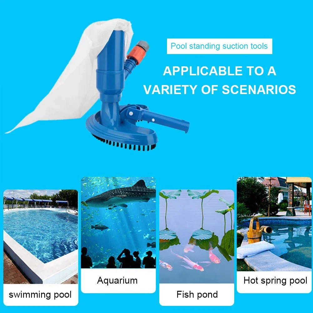 1-10pcs Pool Cleaner Suction Bag Fine Mesh Pool Vacuum OPP Plastic Bag Fountain Vacuum Leaf Cleaner Mesh Bag for Swimming Pool