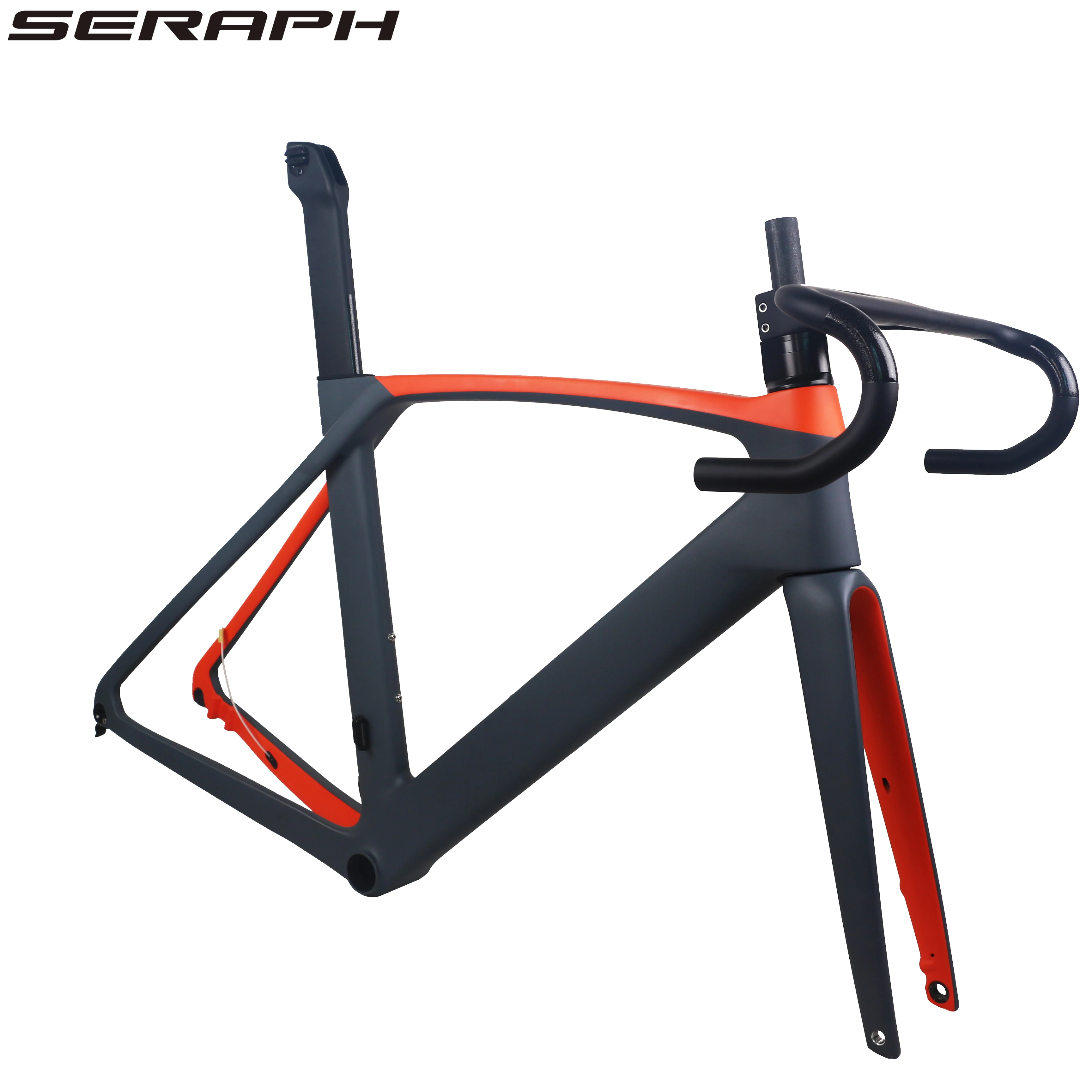 Fiber Fixed Gear Bike SERAPH TT-X34 Disc Road Bike Frame