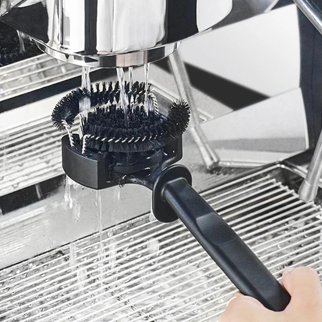 Brosse de nettoyage de Machine à café 51/58mm, brosse de nettoyage