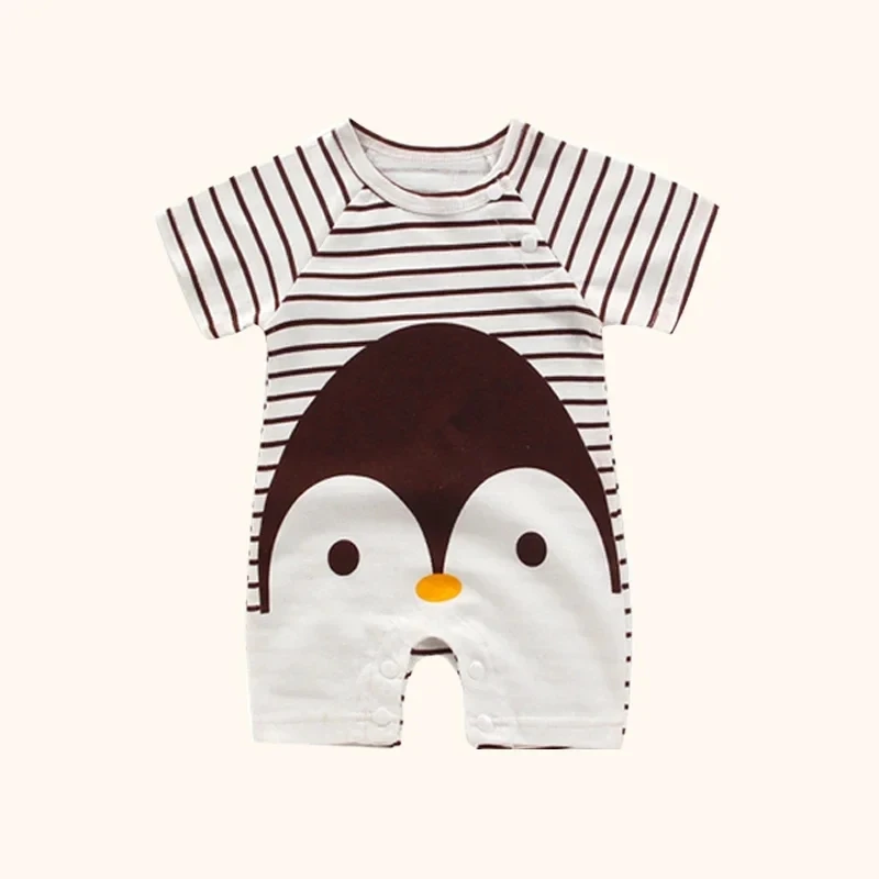 Baby rompers cotton jumpsuit cotton onesies baby jumpsuit Newborn Baby Clothes Girl Boy Cotton Jumpsuit Summer Short Sleeve Romper 0-12 Month Infant Toddler Pajamas One Piece Outfit