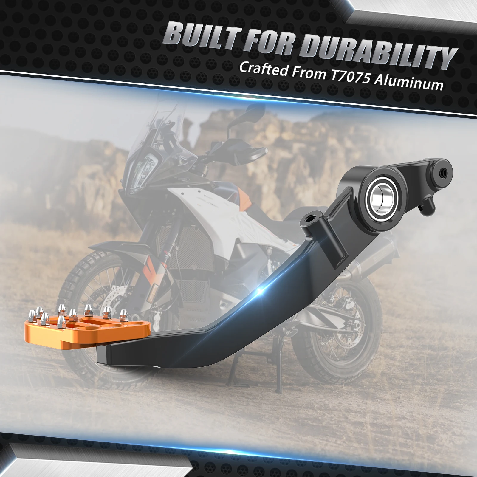 Pédale Pliante Aluminium Levier Vitesse Pliant KTM 790 890 Adventure