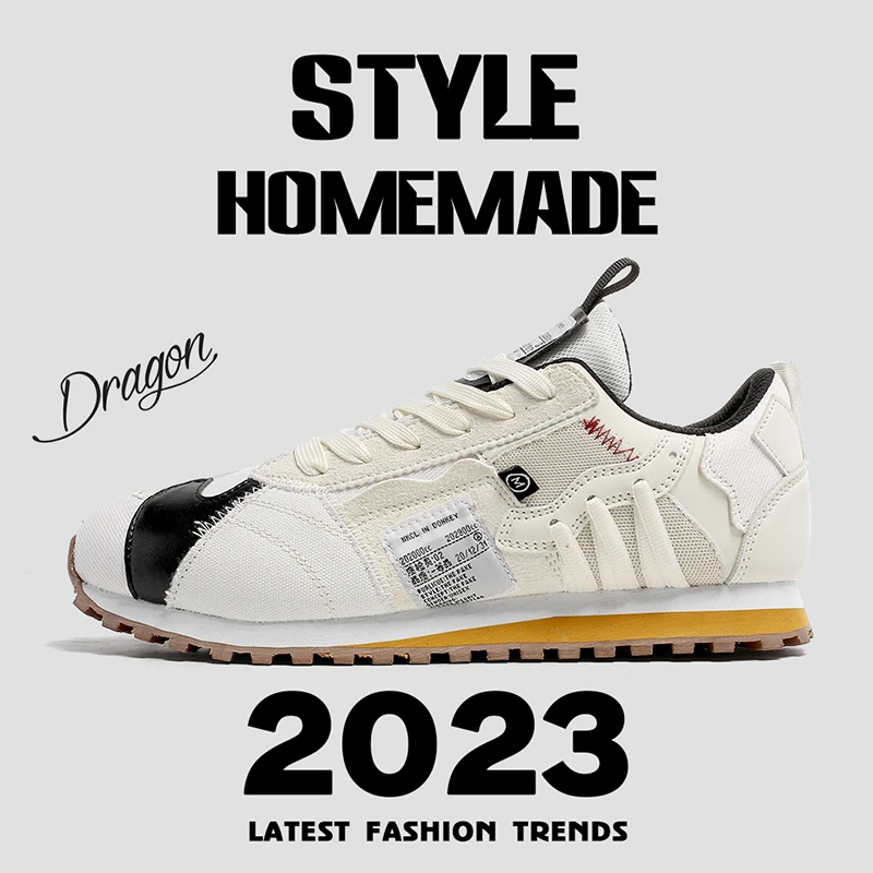 

Fashion brand niche four season sports trend shoes men's running shoes casual shoes board shoes 2023 new rezapatiras de hobreten