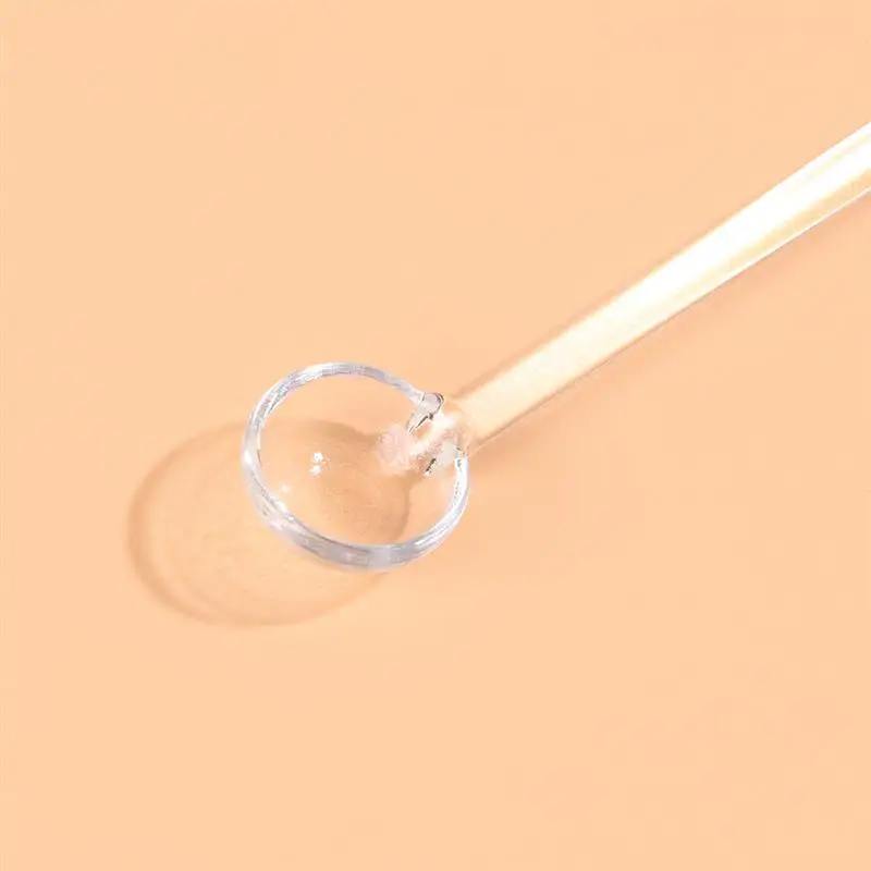 Tea Spoons Ceramic Spoon 6pcs/3pcs Glass Spoon Tea Coffee Mixing Spoons Stirring Spoons Ice spoons Stirrer Rods Cocktail Dessert Espresso Stirrers 11.5CM