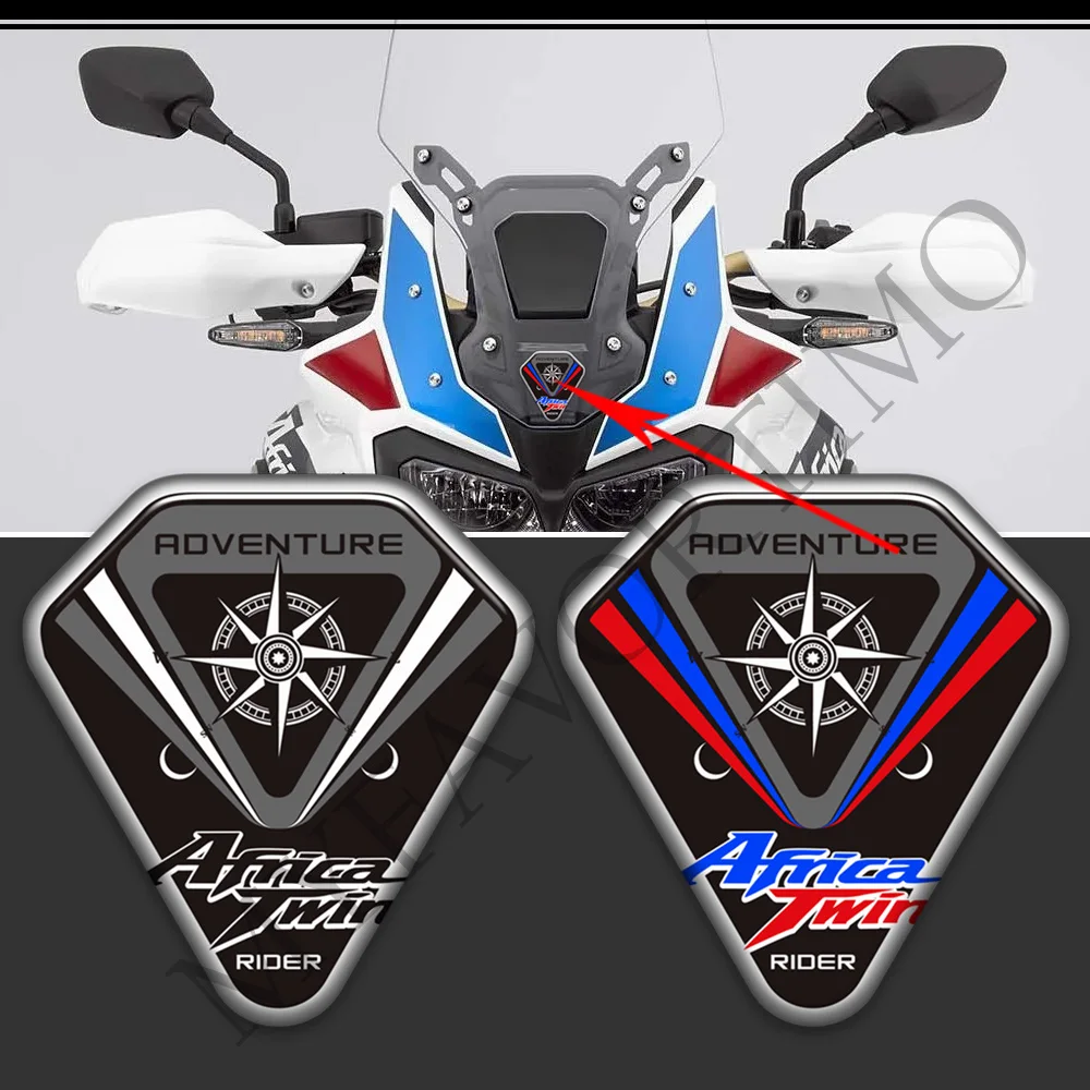 

For Honda Africa Twin AfricaTwin CRF1000L CRF 1000 1100 L 1100L Trunk Luggage Cases Tank Pad Stickers Gas Fuel Oil Kit Knee