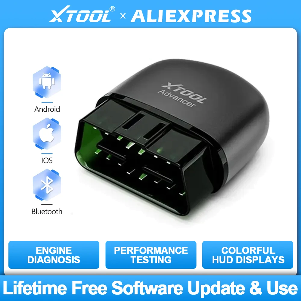 

Newest XTOOL Advancer AD20 OBDII Scanner Car Diagnostic Tools Better than ELM327/AD10 Code Reader obd2 Bluetooth for Android/IOS