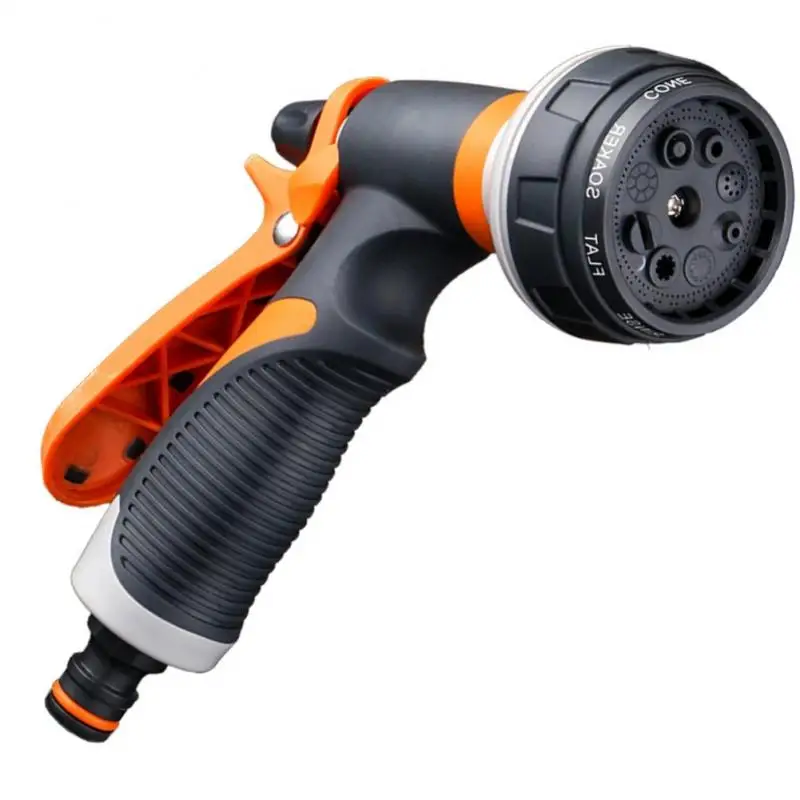

Watering Gun 8 Modes Multifunction High Pressure Water Gun Watering Nozzle Portable Sprinkle Nozzle Garden Garden Tools