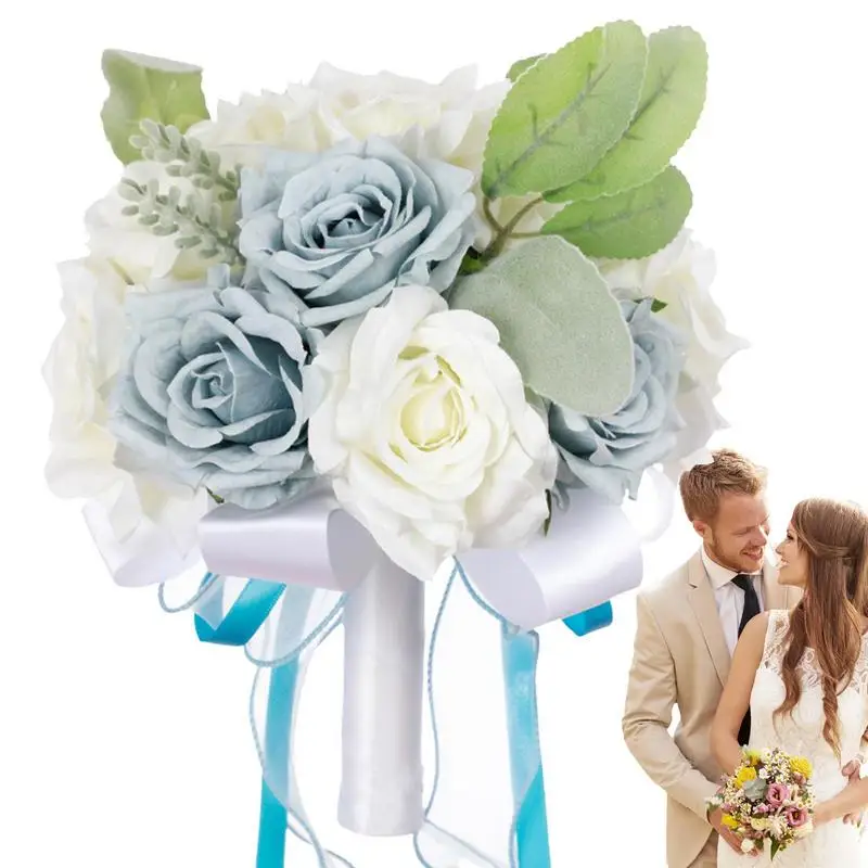 

Свадебный букет, свадебные букеты для невесты с регулируемым дизайном, свадебные цветы, букеты с гармоничным оформлением