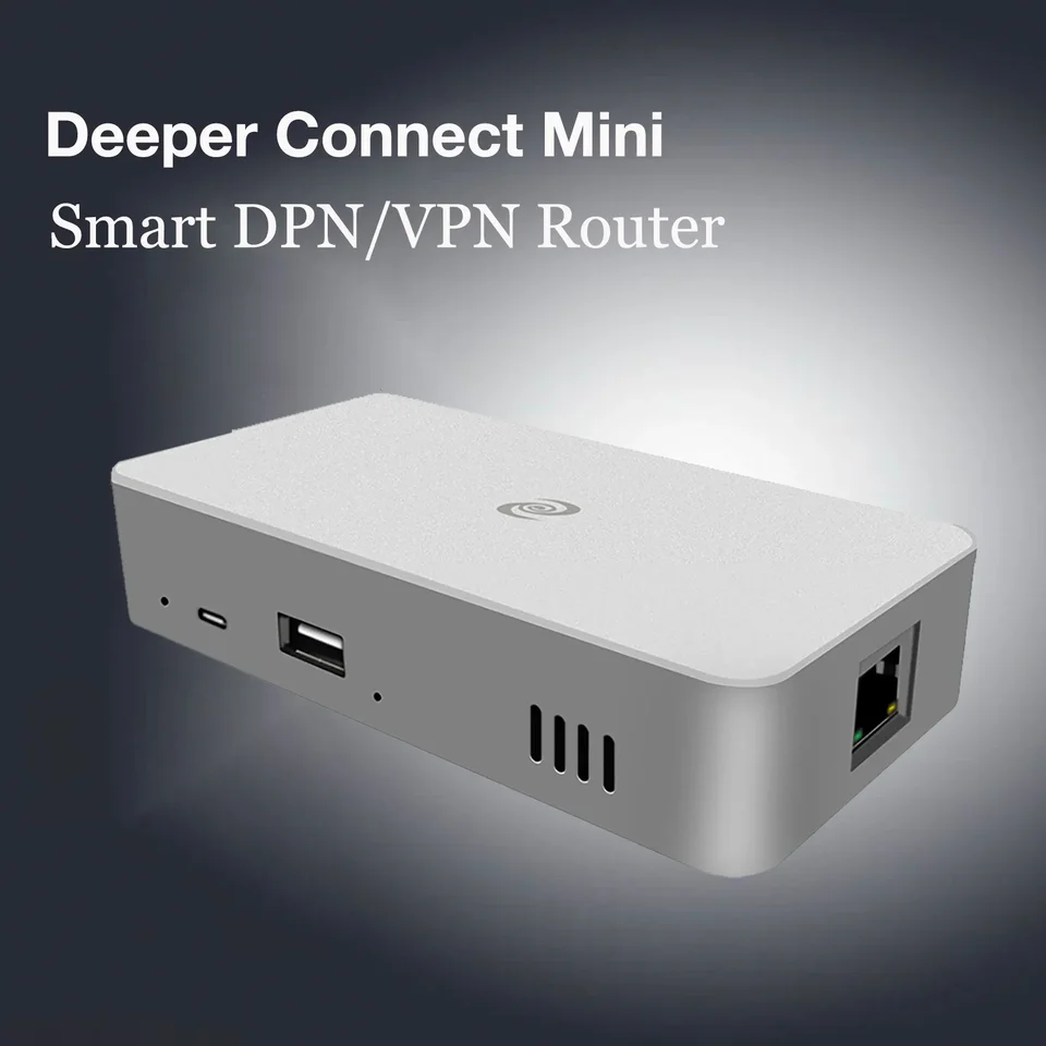 Deeper Connect Mini Decentralized VPN Cybersecurity Router with