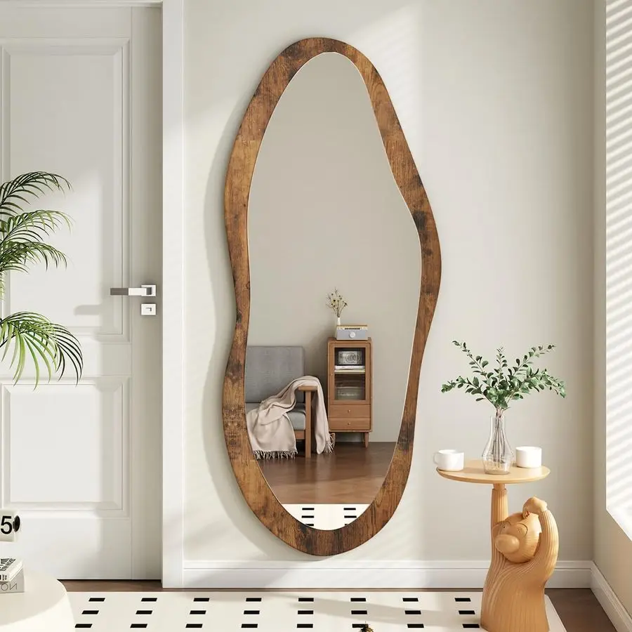 Vintage Asymmetrical Wall Mirror 1